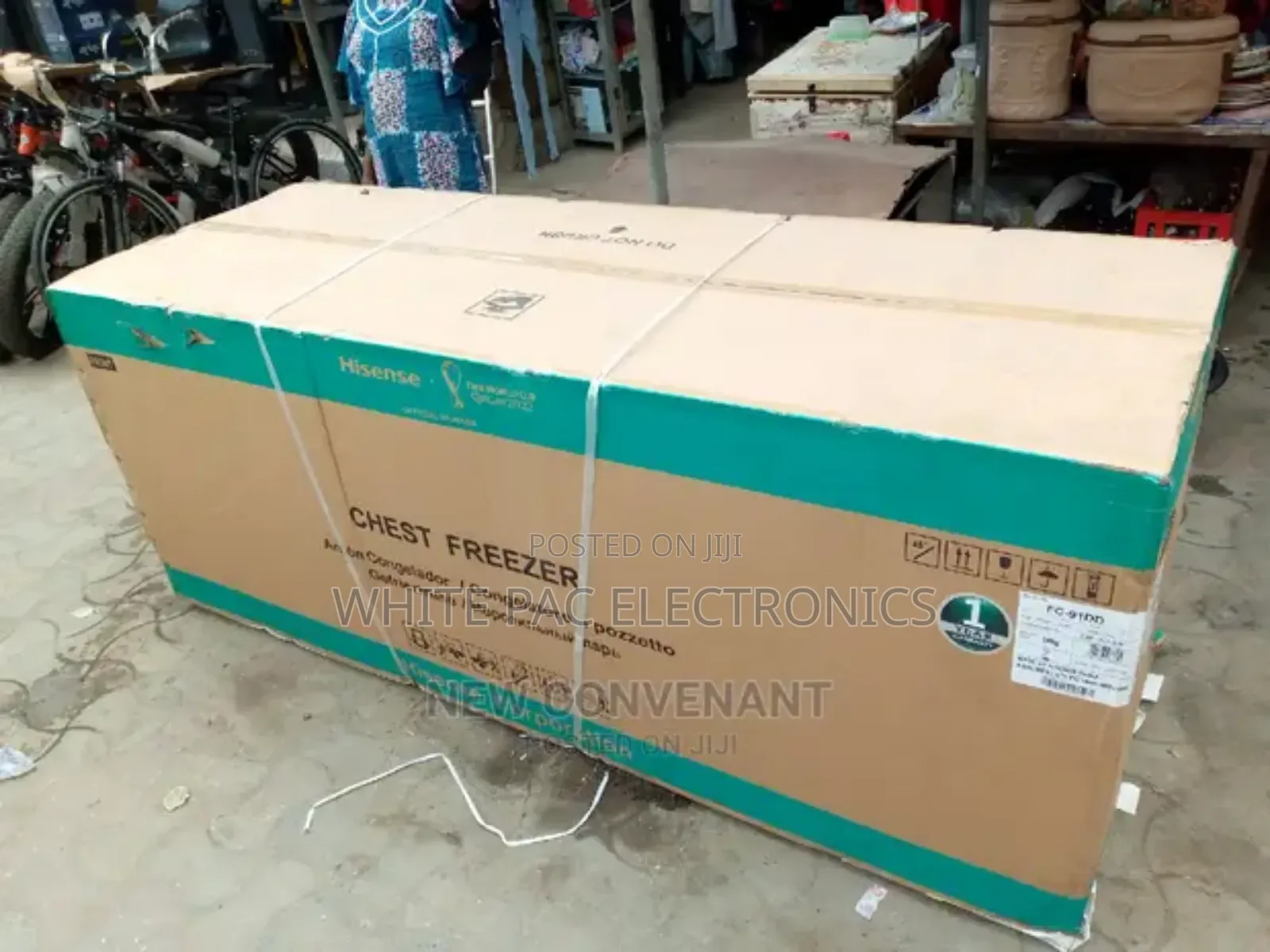Hisense 702 Litre Double Door ( Fc 91dd )Chest Freezer Super Ice Maker