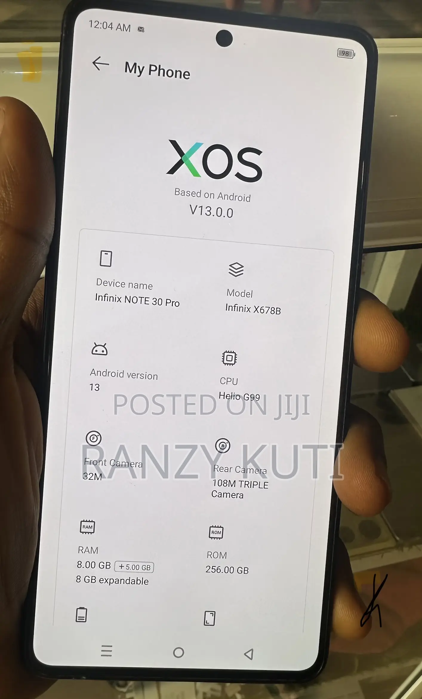 Infinix Note 30 Pro 256 GB