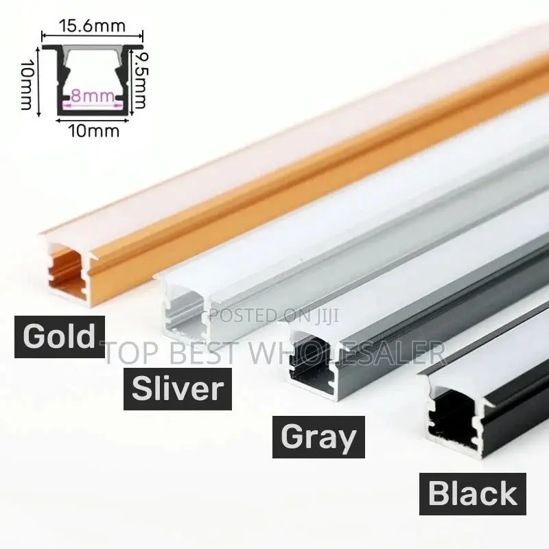 Aluminum Profile Led Channel ,Gold,Black,Silver