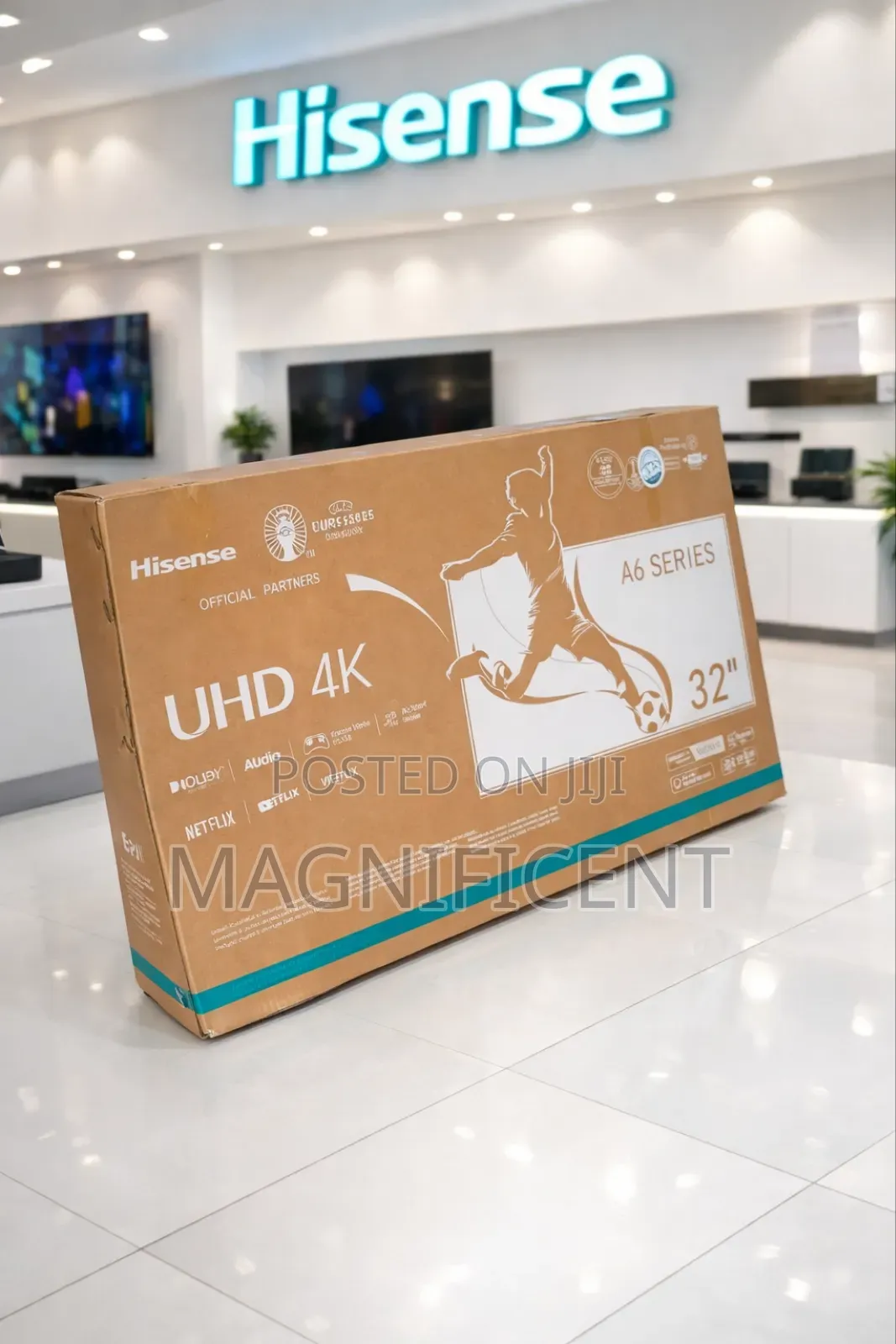 Original Hisense 32-inches Smart Led Tv – Clear Picture Smart Streamin