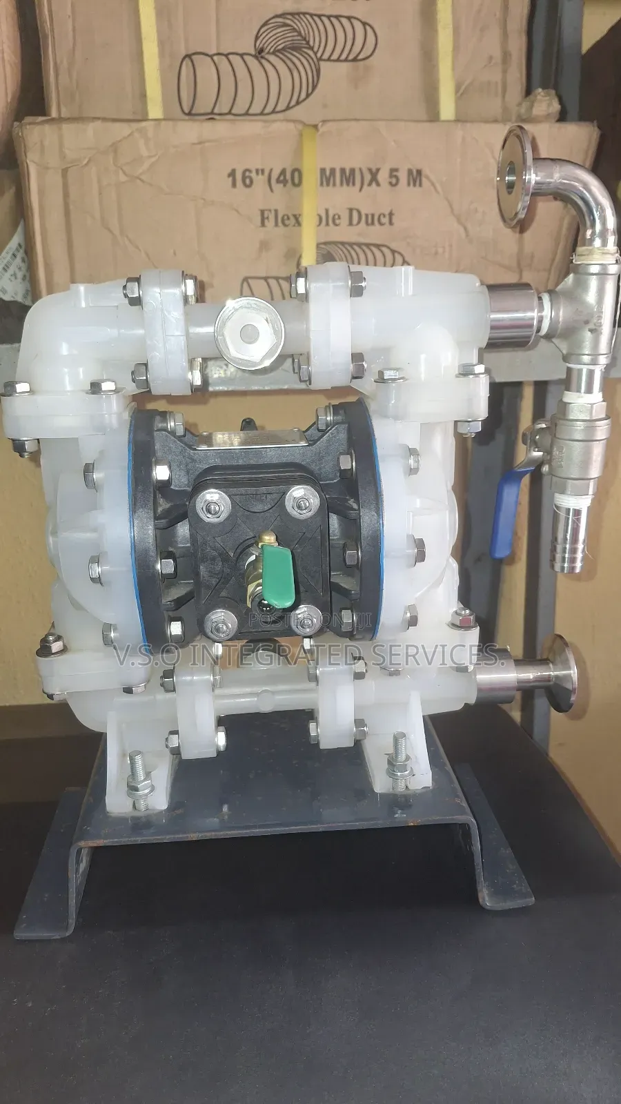 1/2" Sky Link Teflon Double Diaphragm Pump