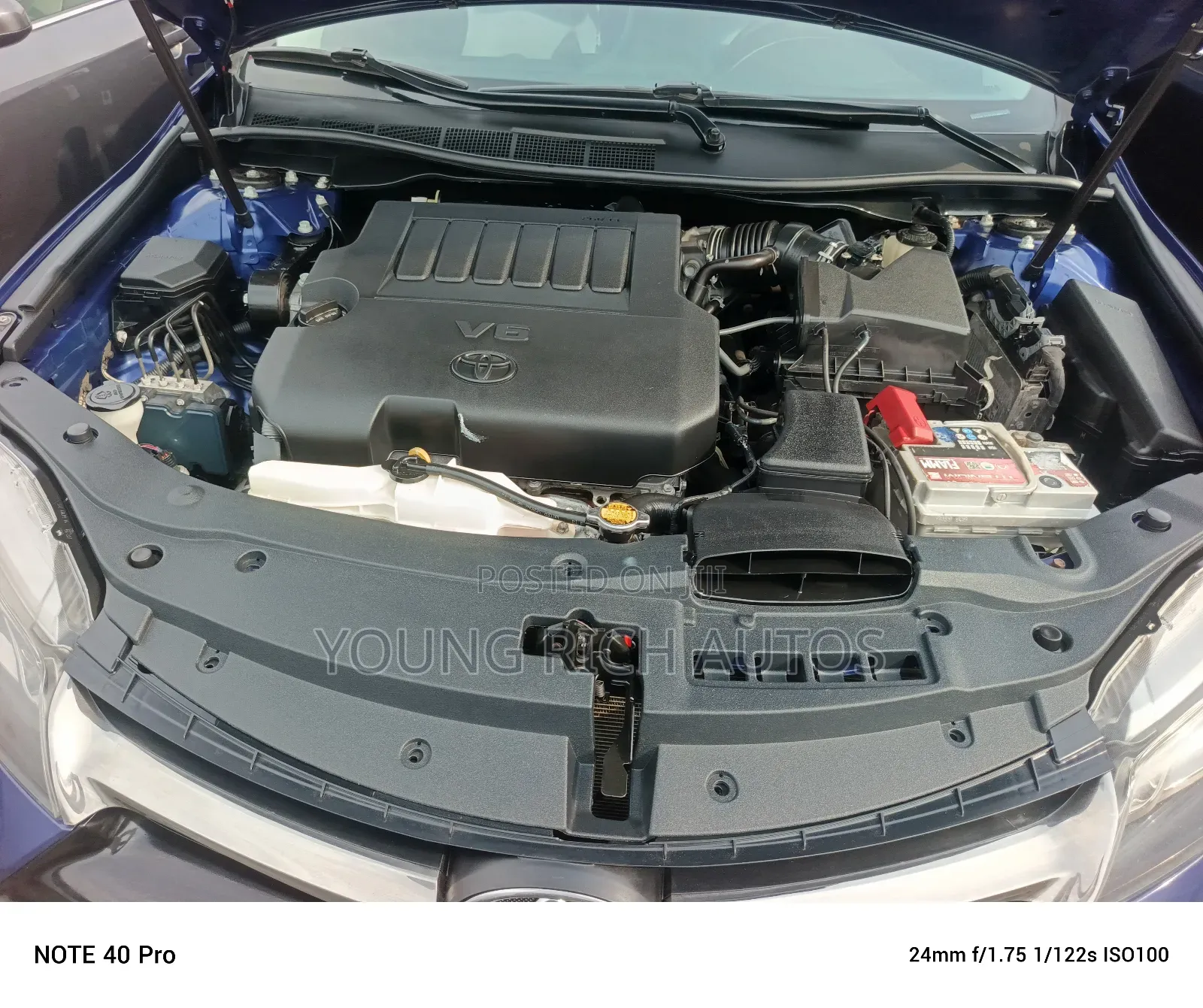 Toyota Camry 2021 Blue