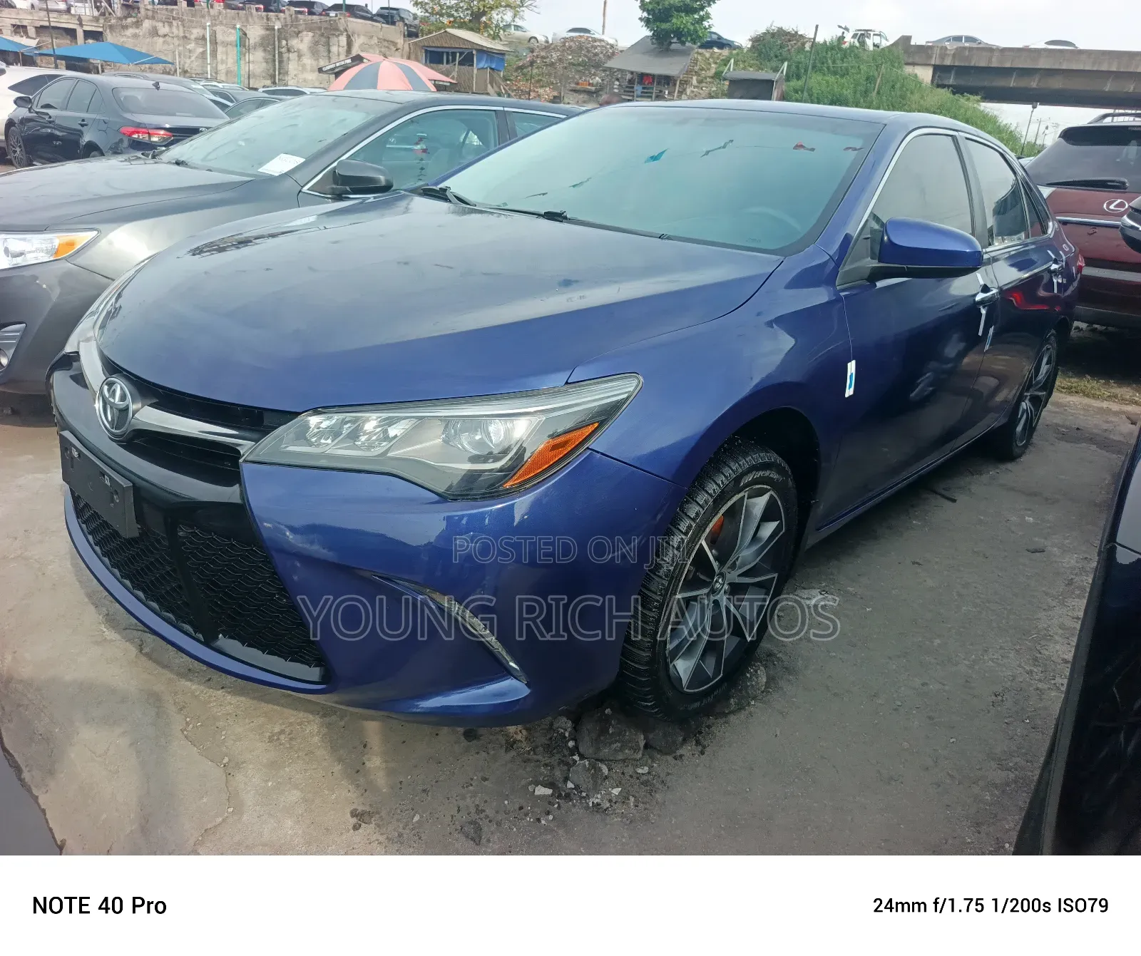 Toyota Camry 2021 Blue