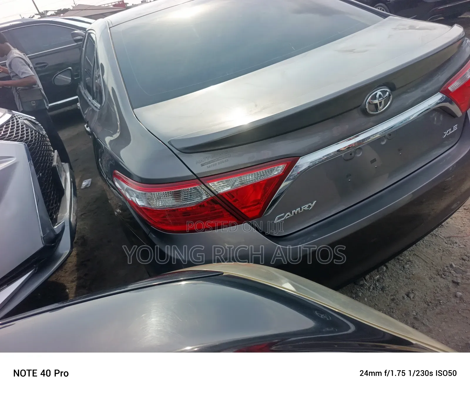 Toyota Camry 2017 Gray