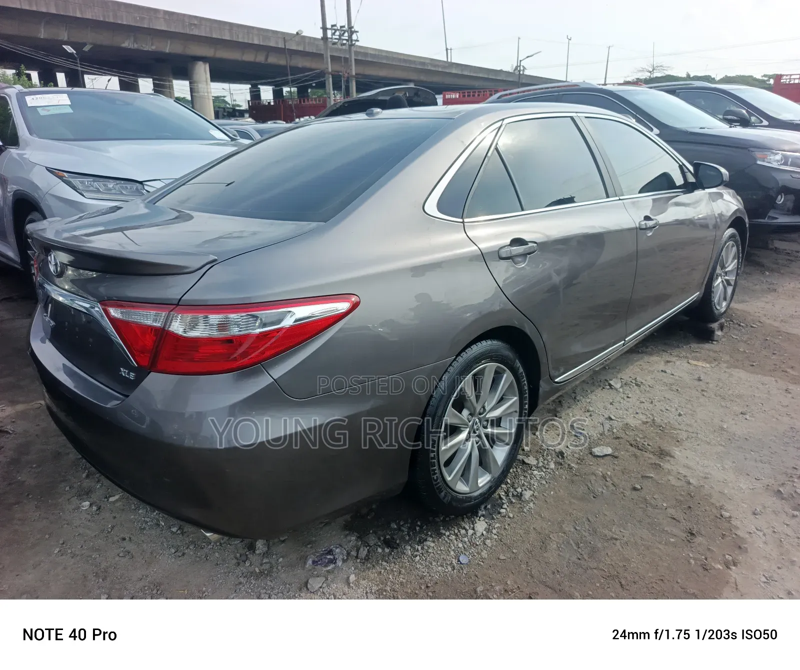 Toyota Camry 2017 Gray