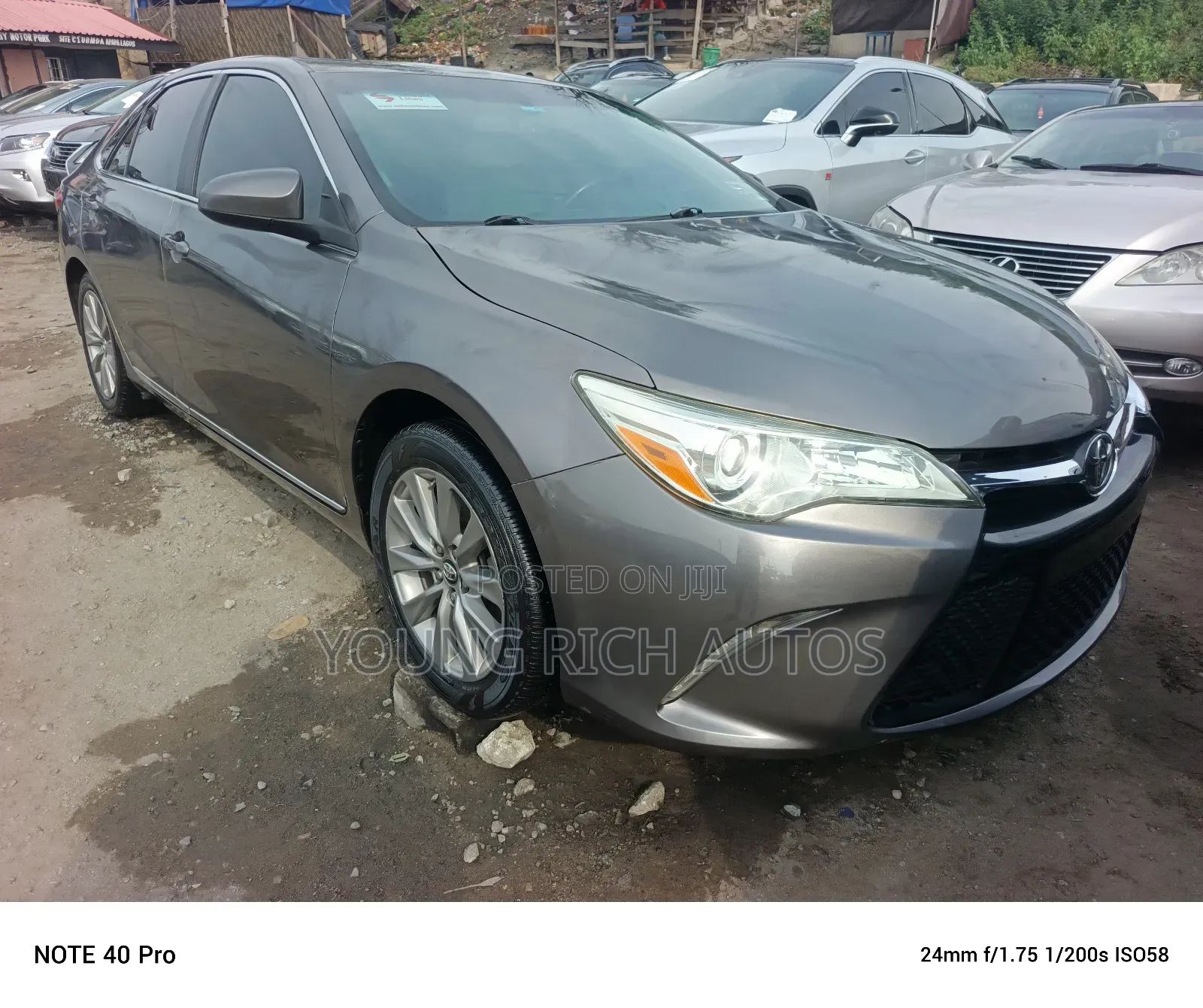 Toyota Camry 2017 Gray