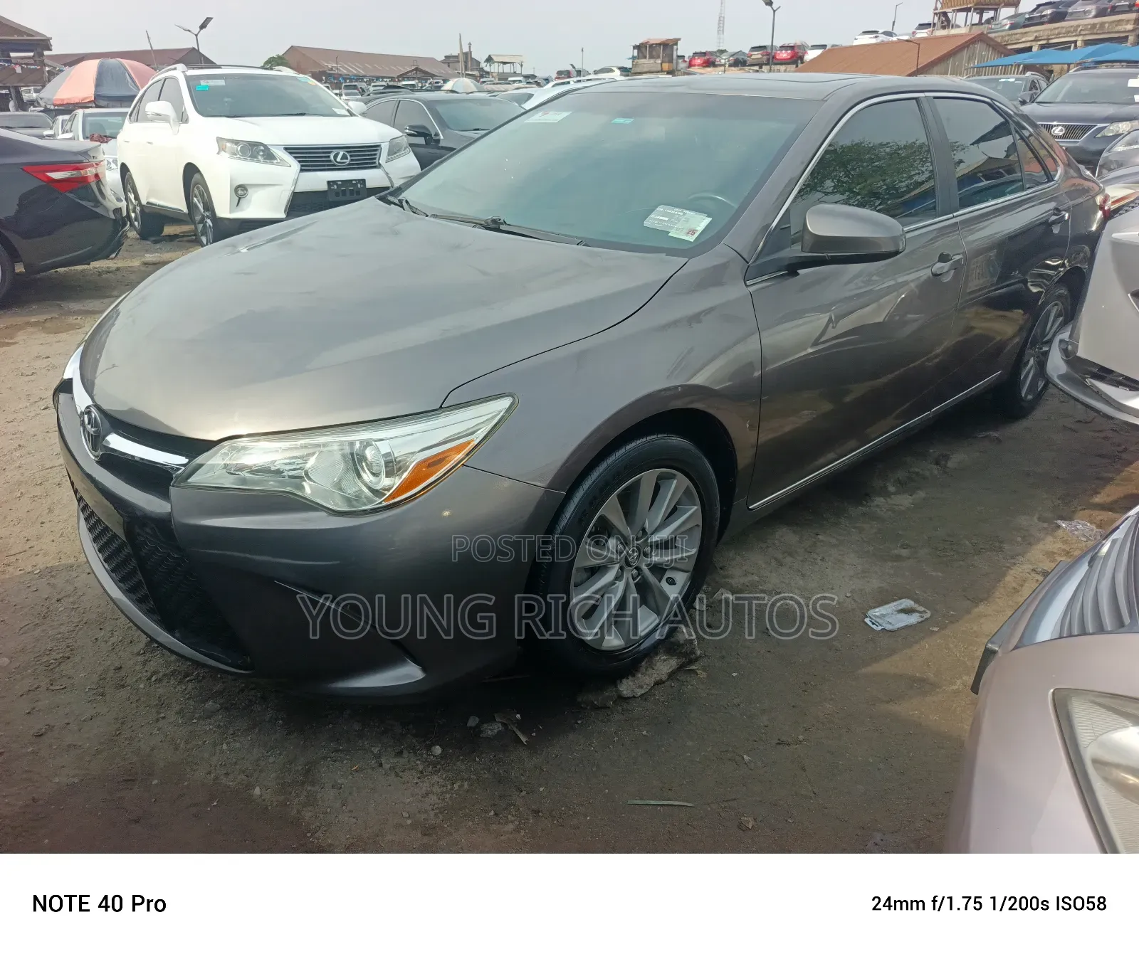 Toyota Camry 2017 Gray