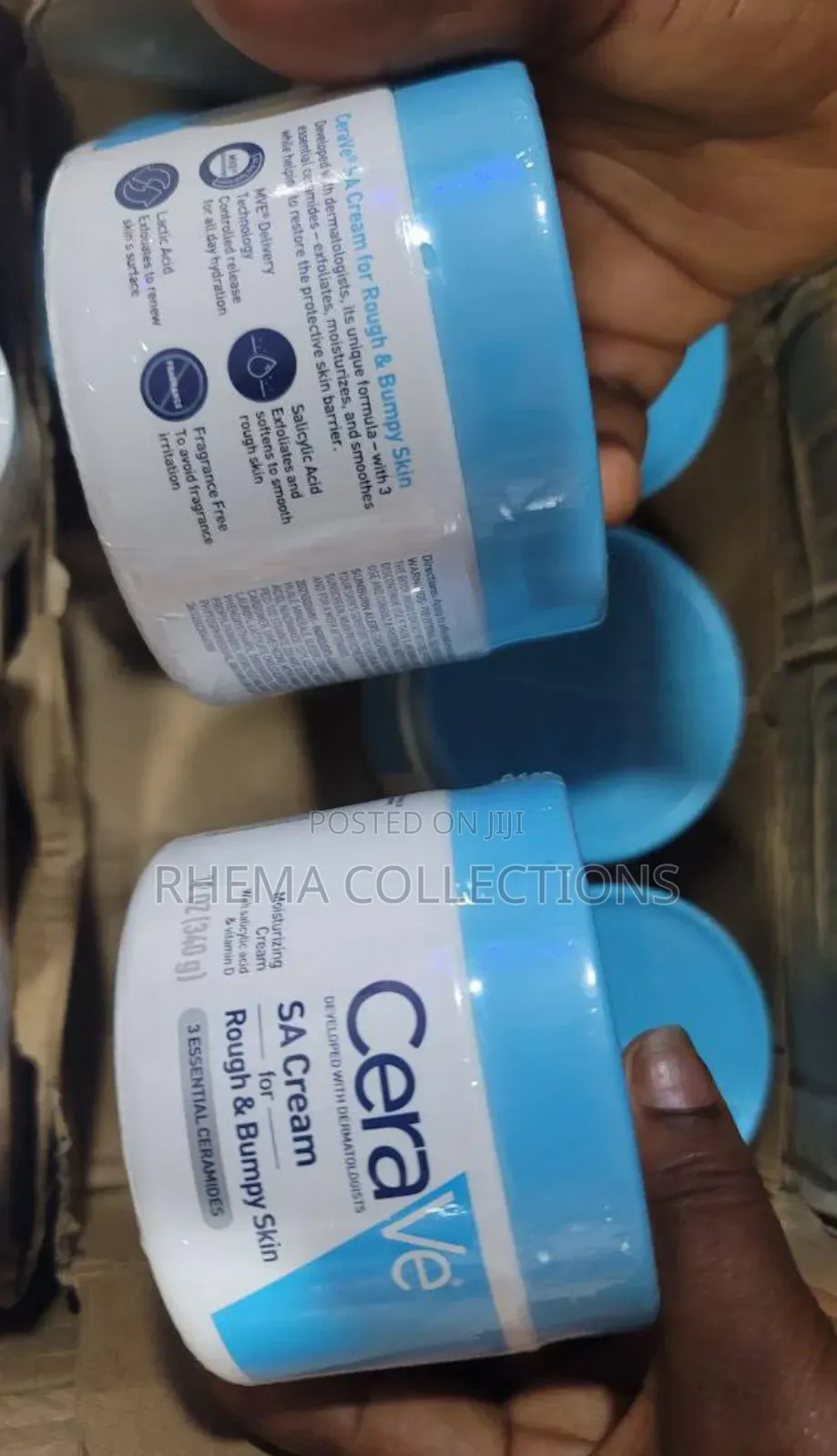 Cerave Sa Cream for Rough Bumpy Skin (340g) - Moisturizing Cream