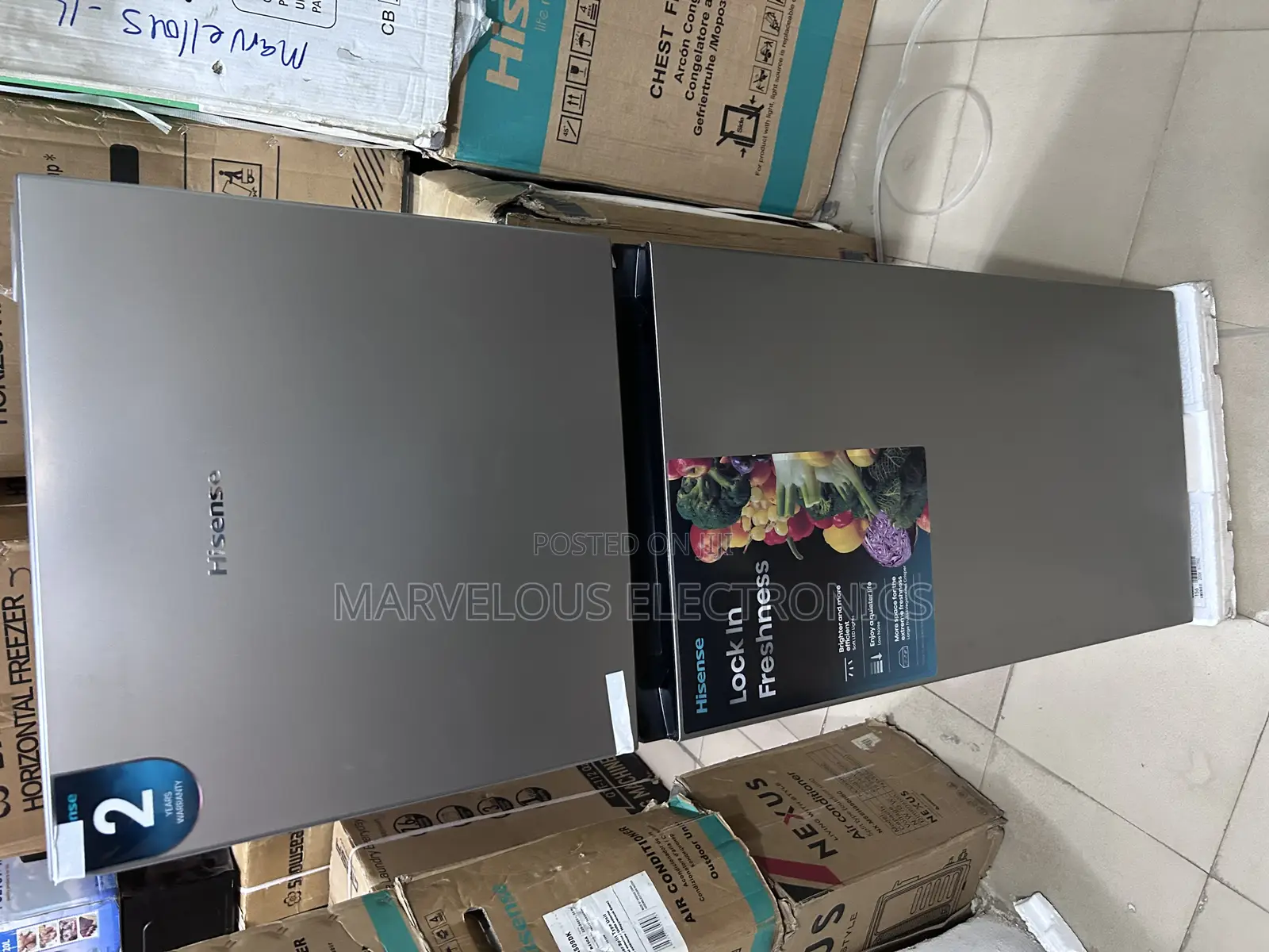 Brand New Hisense Refrigerator Model Dr200 Fast Freezing Warranty