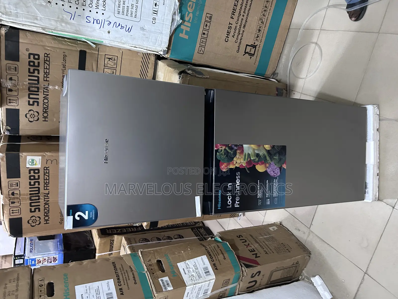 Brand New Hisense Refrigerator Model Dr200 Fast Freezing Warranty