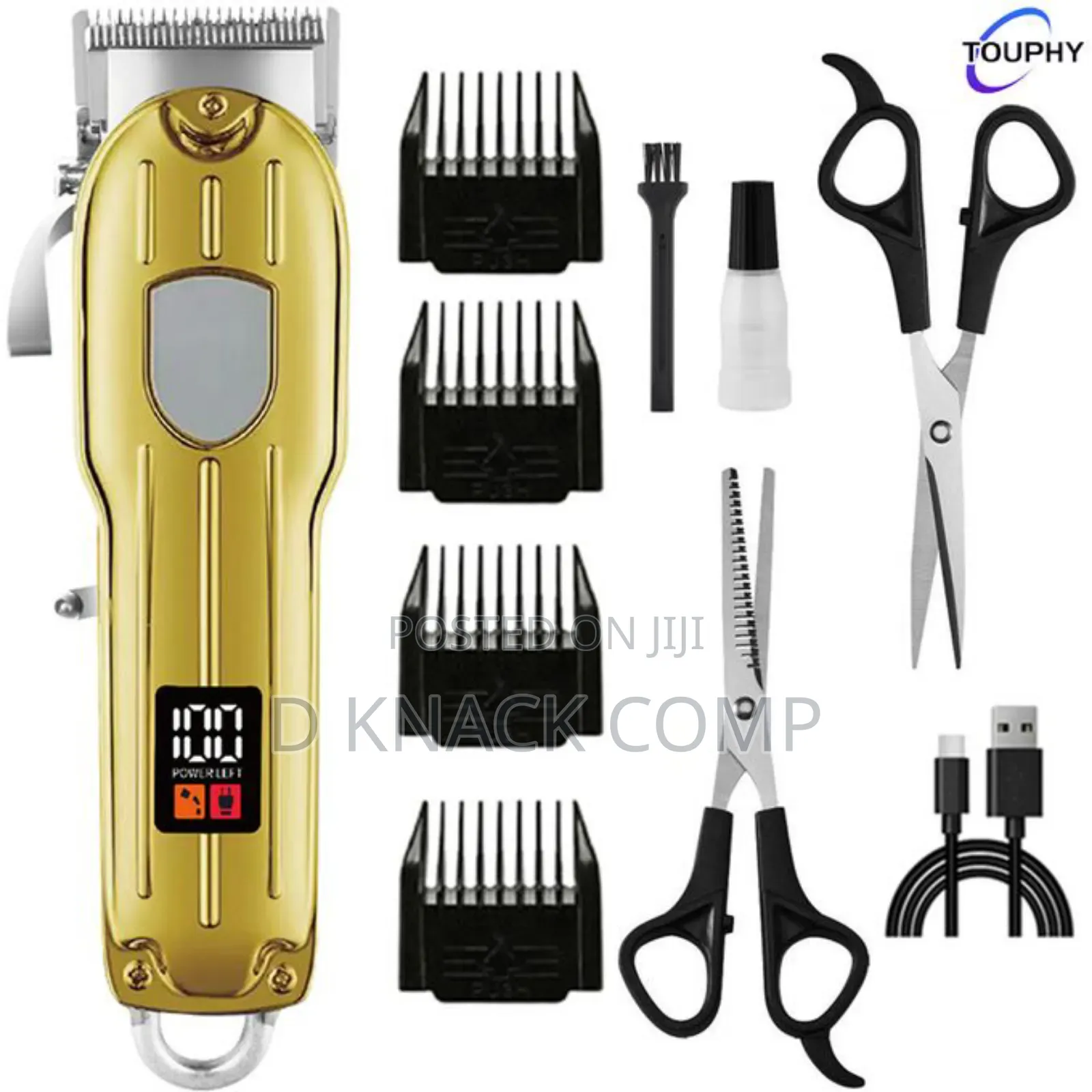 Gold Pated Professional Hair Clipper