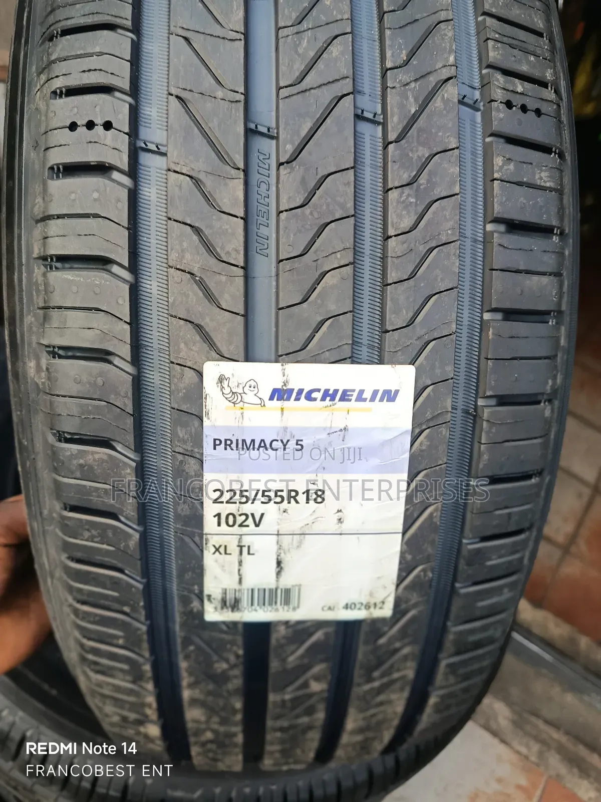 225/55r18 Michelin Tire