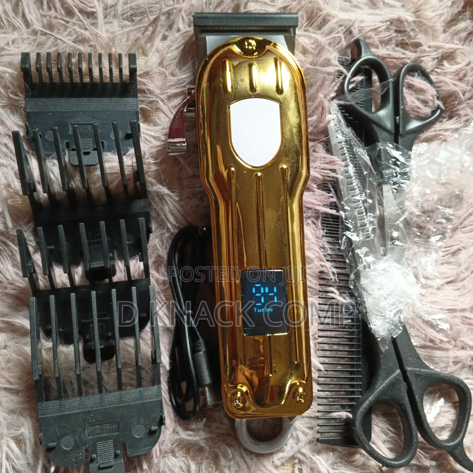 Gold Pated Professional Hair Clipper