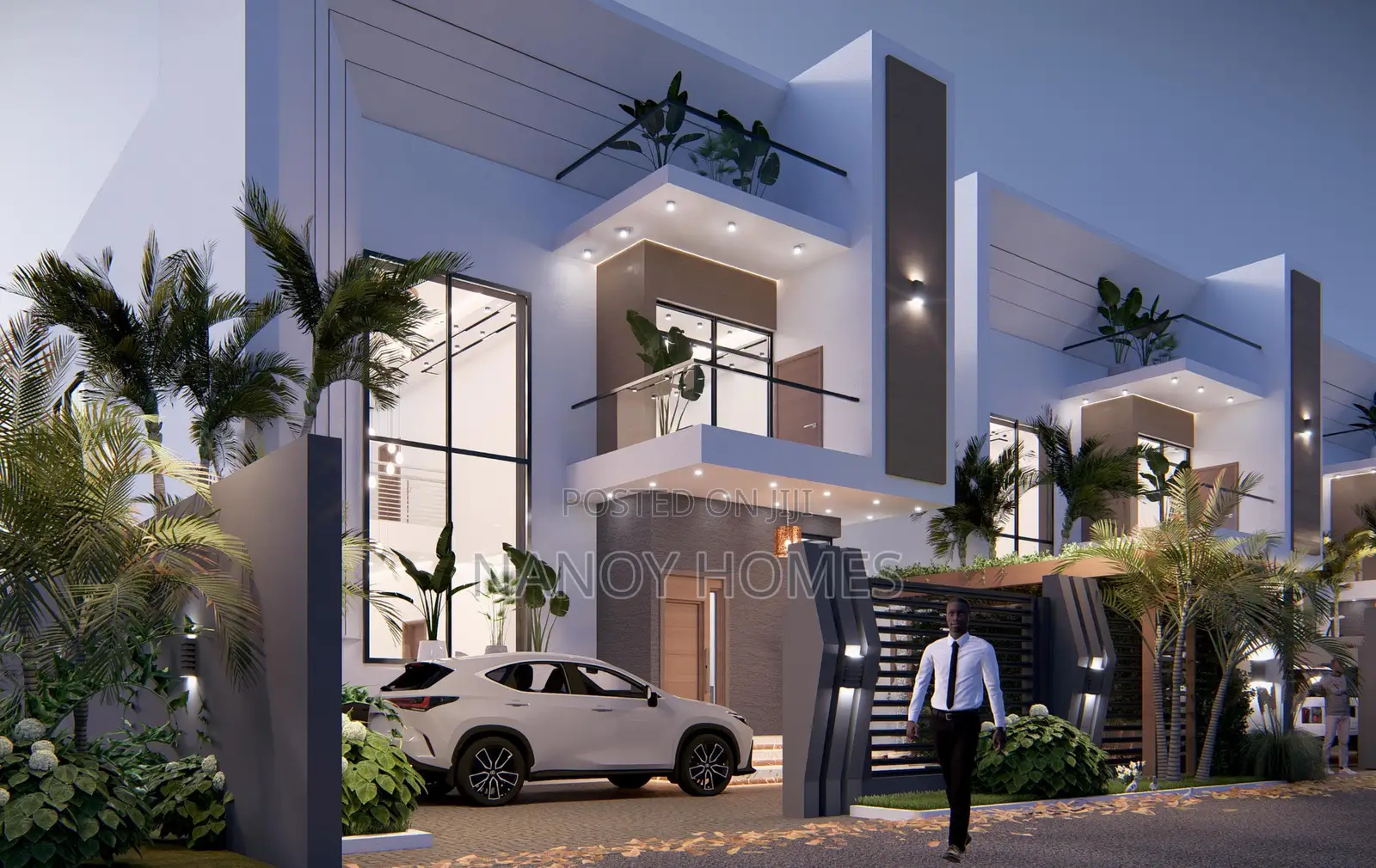 Luxury 4 Bedroom Fully Detached Duplex Plot (400sqm) – Aris Court