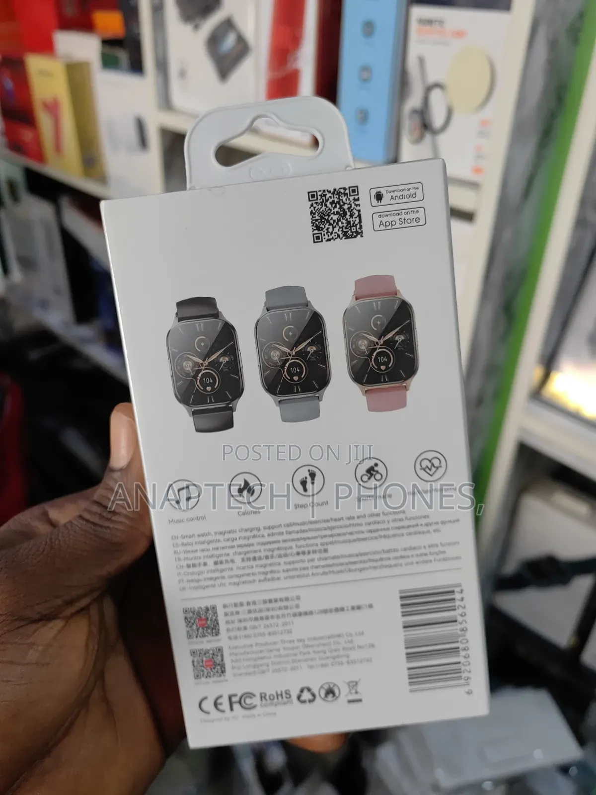 Xo Model Xo -J10 Smart Sport Watch 2.01 Hd Full Screen