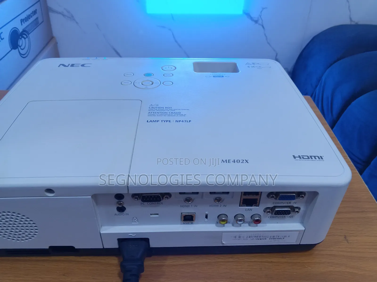 Nec Np-me402x 4000 Lumens Lcd Projector