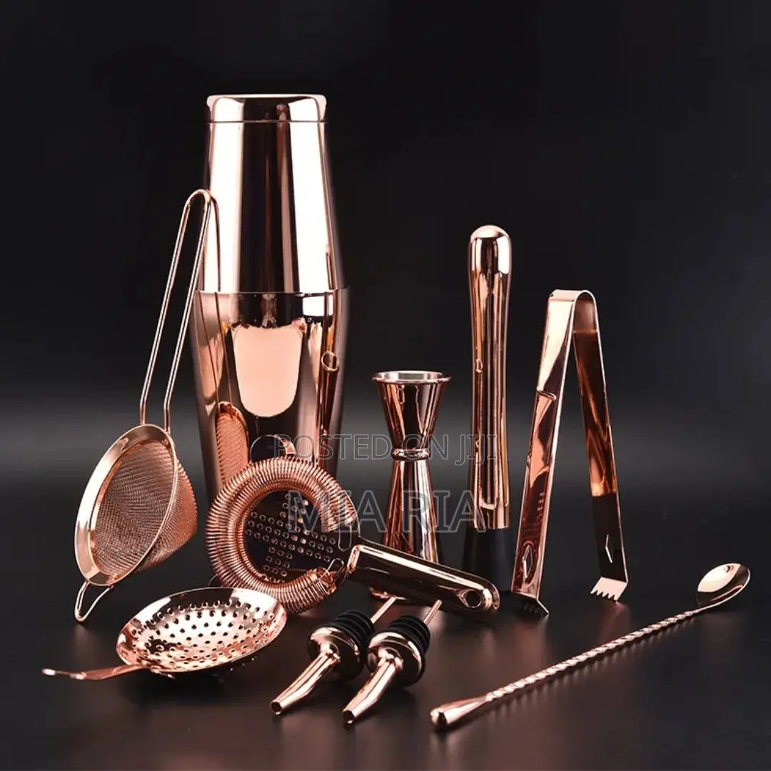 Premium Quality 10pcs Stainless Steel Bartender Tools Set