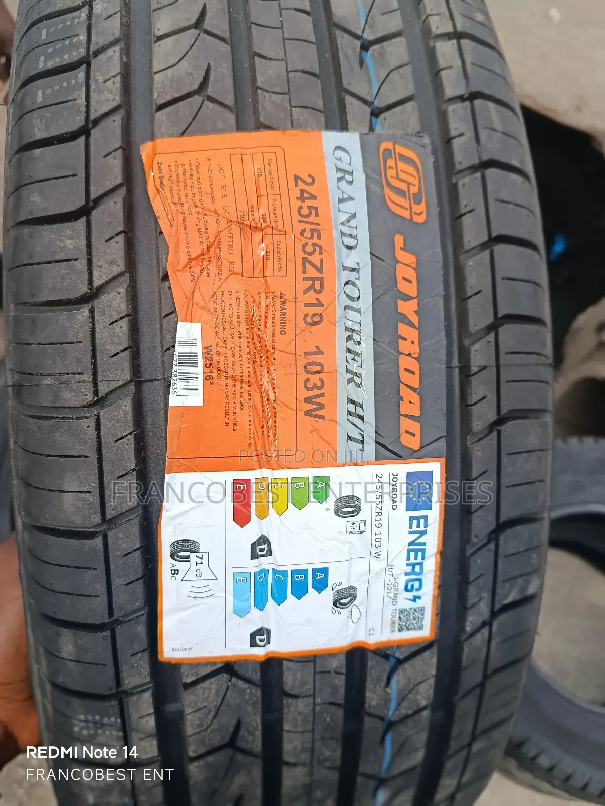 245/55r19 Joyroad Tyre