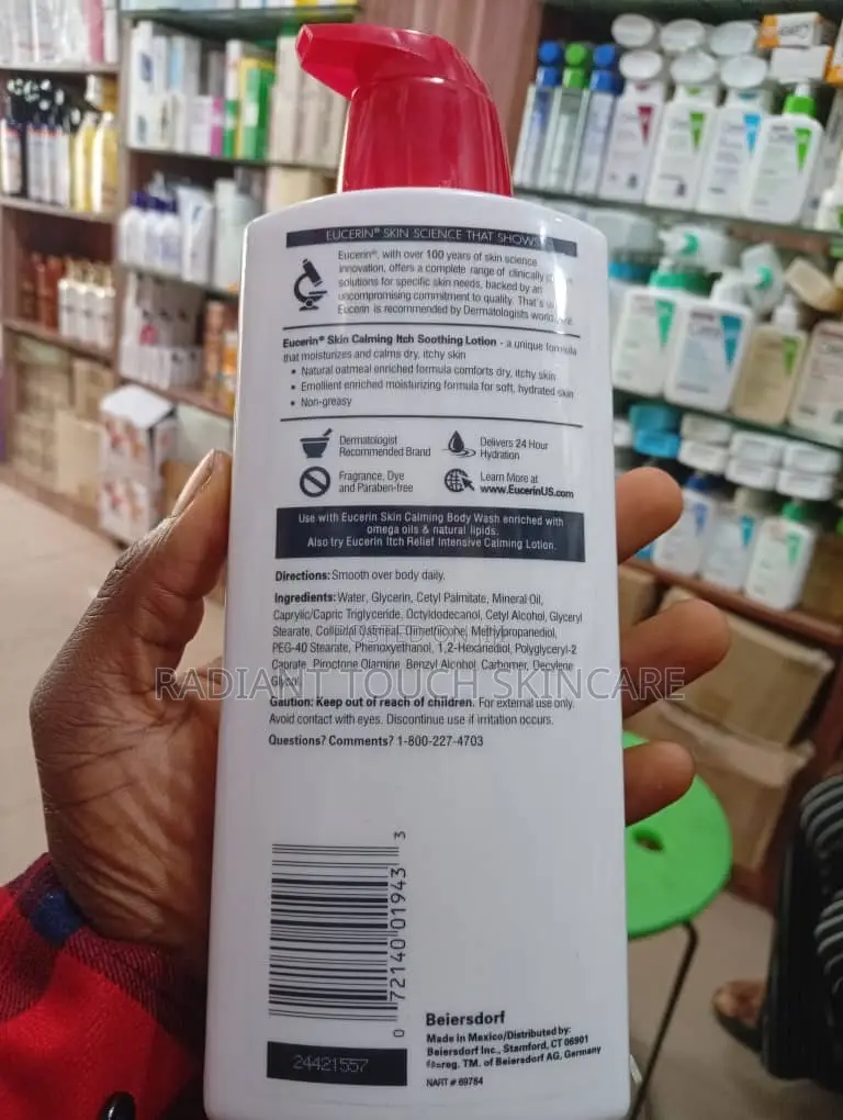 Eucerin Skin Calming Itch Soothing Lotion