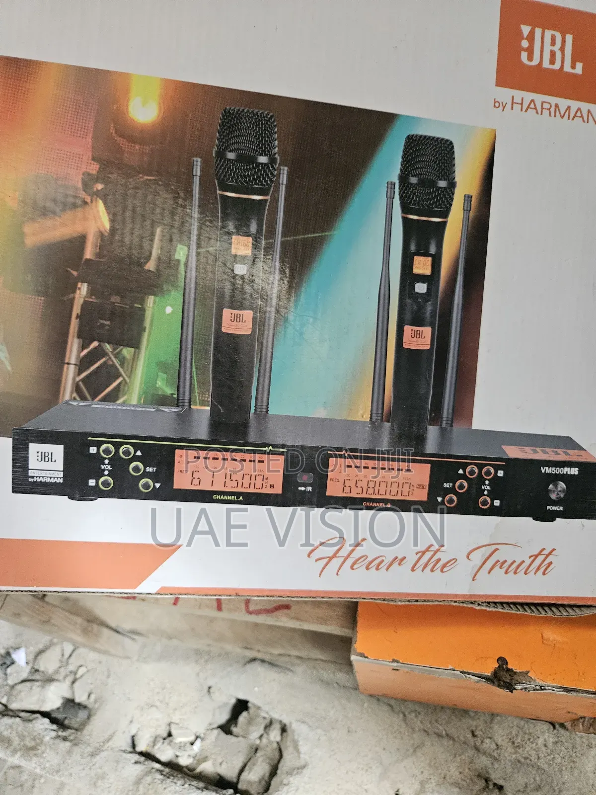 JBL Wireless Microphone Vm500plus