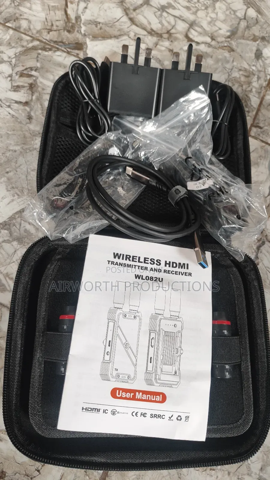 Wireless Hdmi Transmitter and Receiver (400metres)