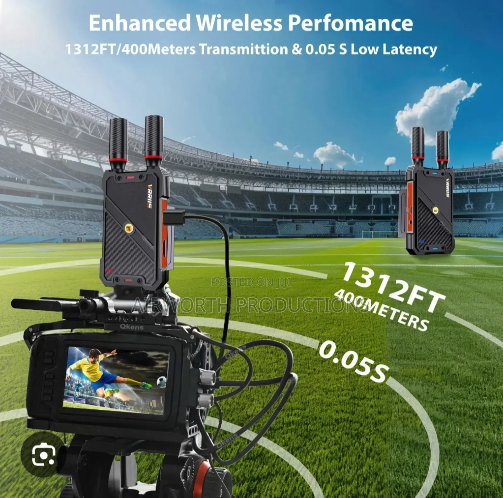 Wireless Hdmi Transmitter and Receiver (400metres)