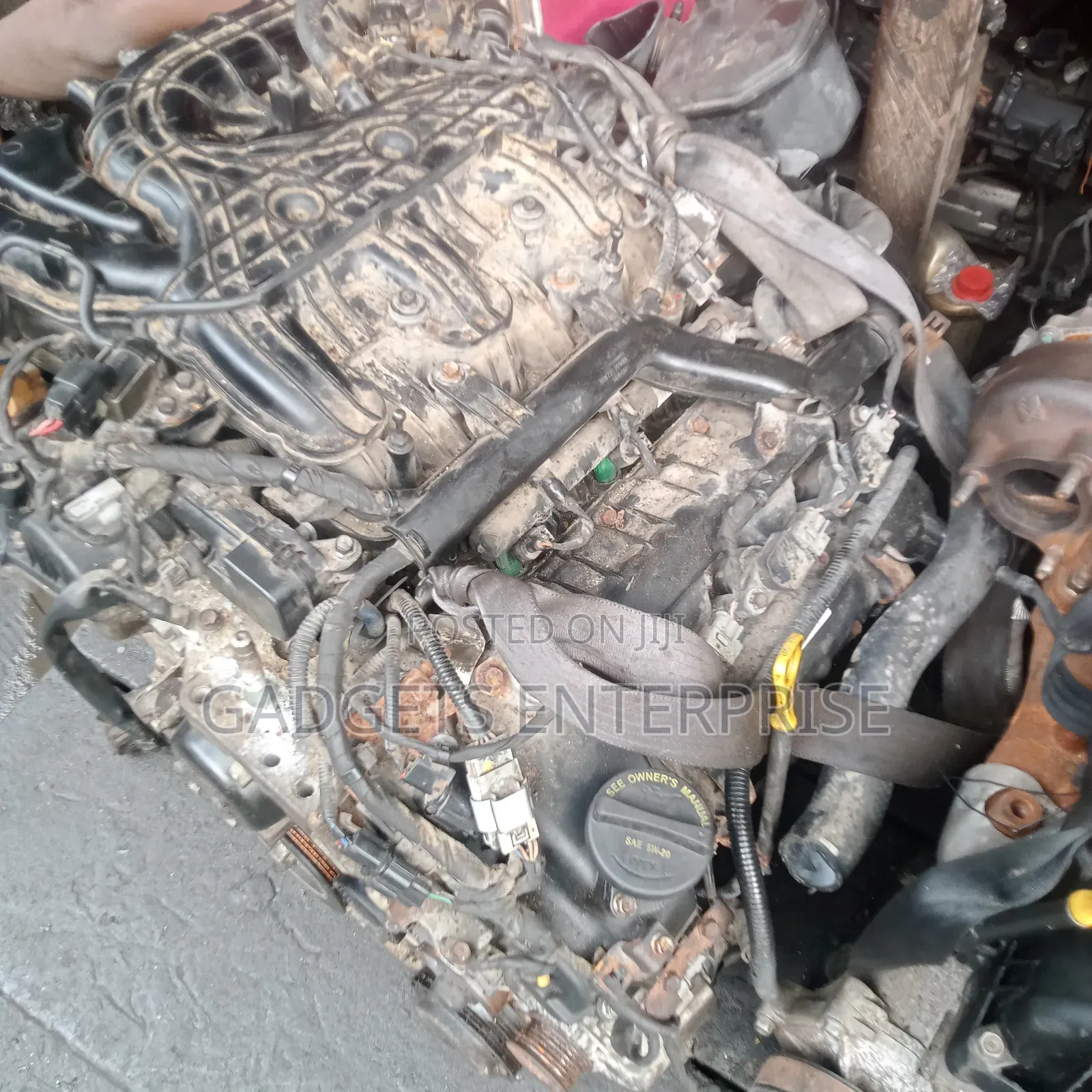 Complete Engine for Hyundai Santa Fe 2014 to 2017 Model Direct Tokunbo