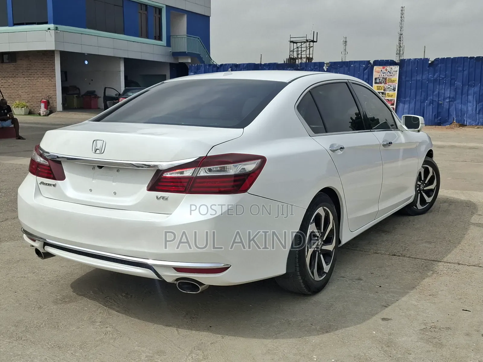 Honda Accord EX-L V-6 4dr Sedan FWD (3.5L 6cyl 6A) 2016 White