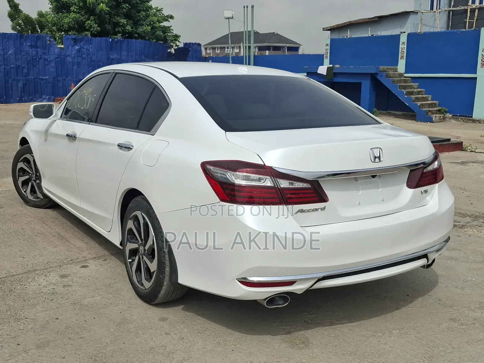 Honda Accord EX-L V-6 4dr Sedan FWD (3.5L 6cyl 6A) 2016 White