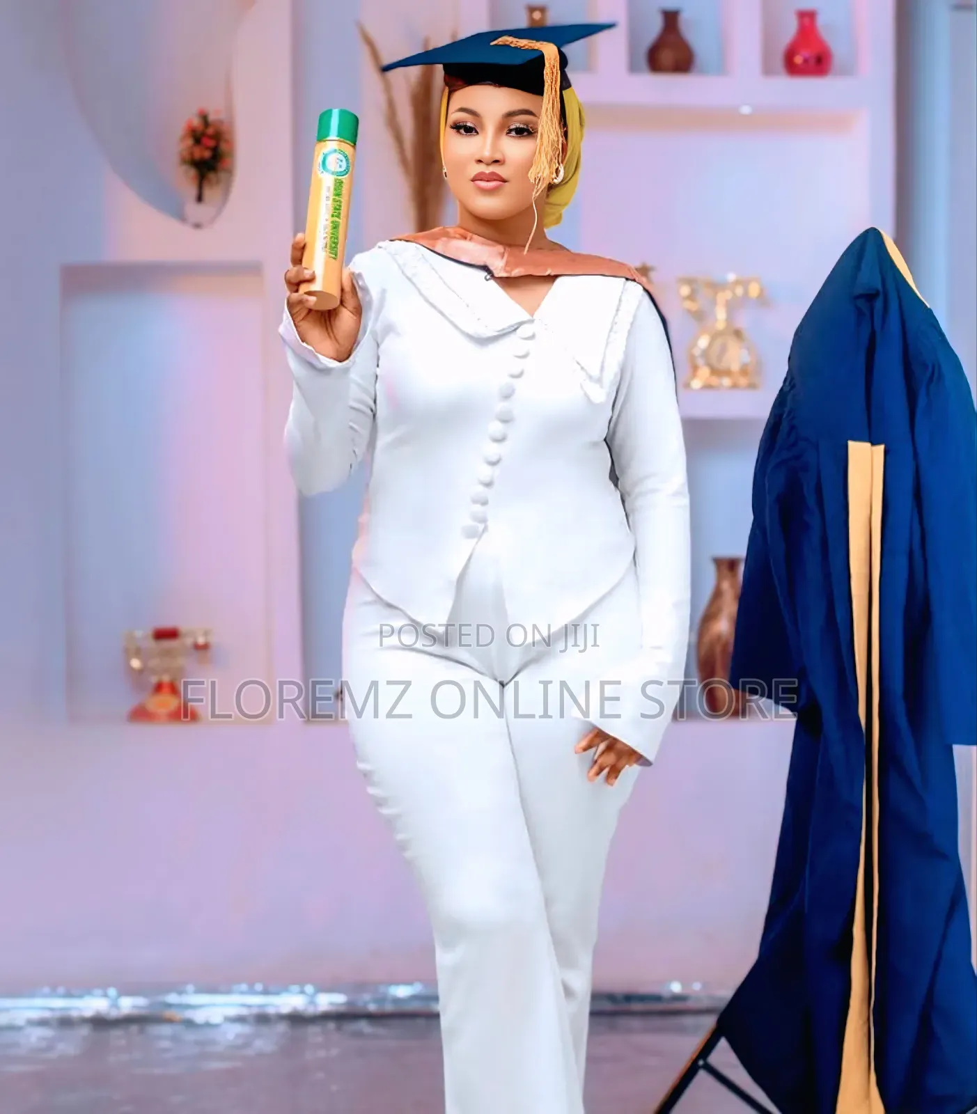 Osun State University Graduation / Convocation Gown – Rental