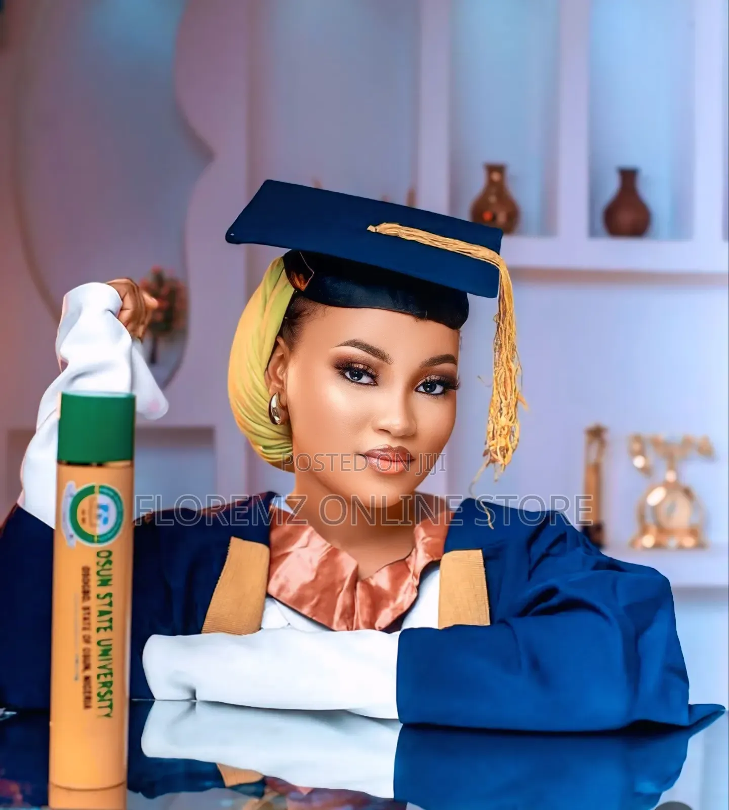 Osun State University Graduation / Convocation Gown – Rental
