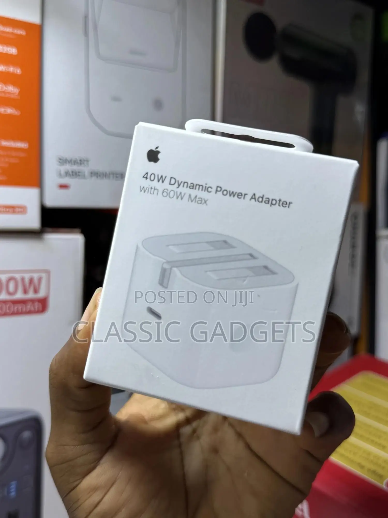 Apple 40w Dynamic Power Adapter With 60w Max Usb-C Uk 3 Pin Plug
