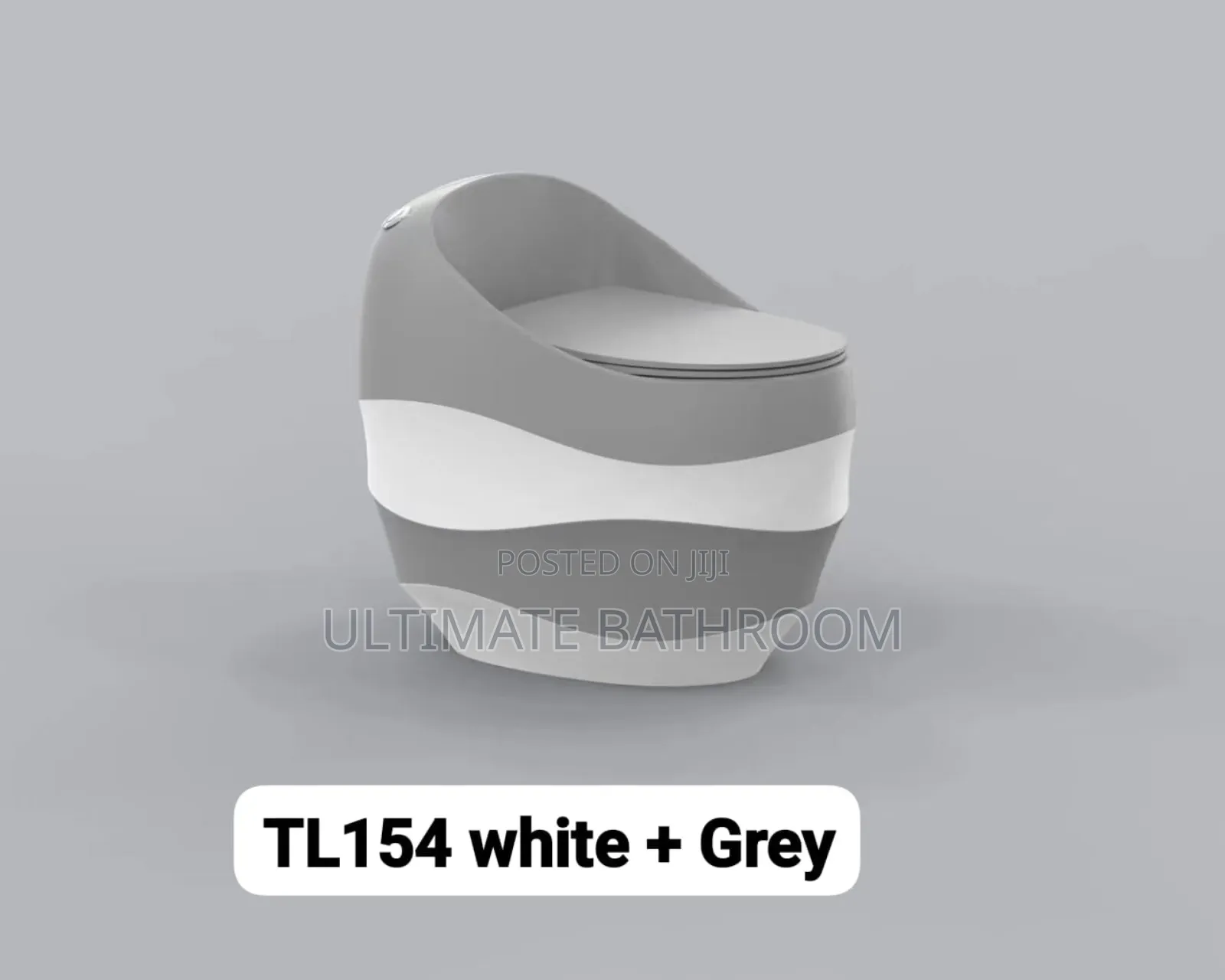White +Grey Executive Watercloset
