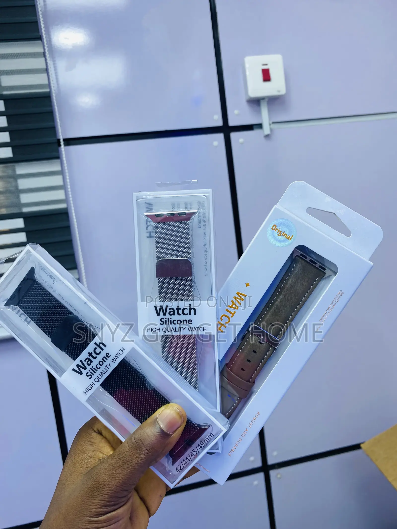 Original High Quality Material and Waterproof Watch Band
