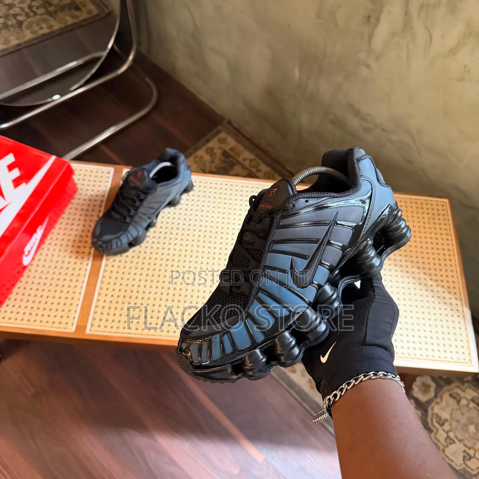 Original Nike Shox Tl Cameleon Heat Reactive Sneakers