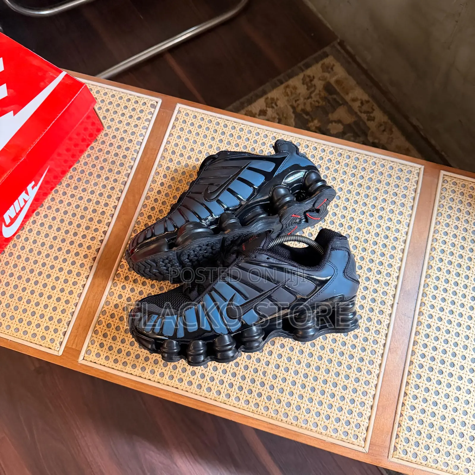 Original Nike Shox Tl Cameleon Heat Reactive Sneakers