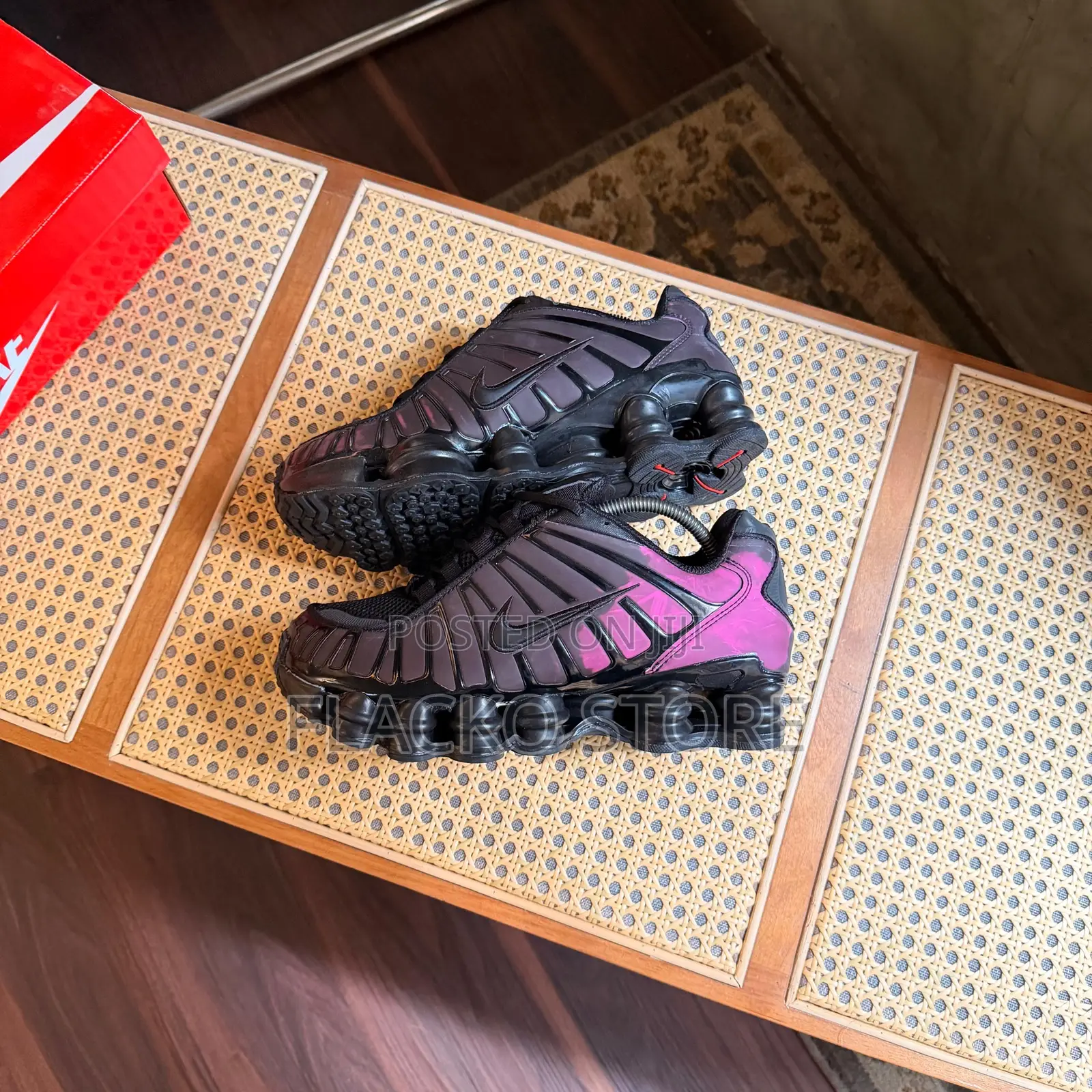 Original Nike Shox Tl Cameleon Heat Reactive Sneakers
