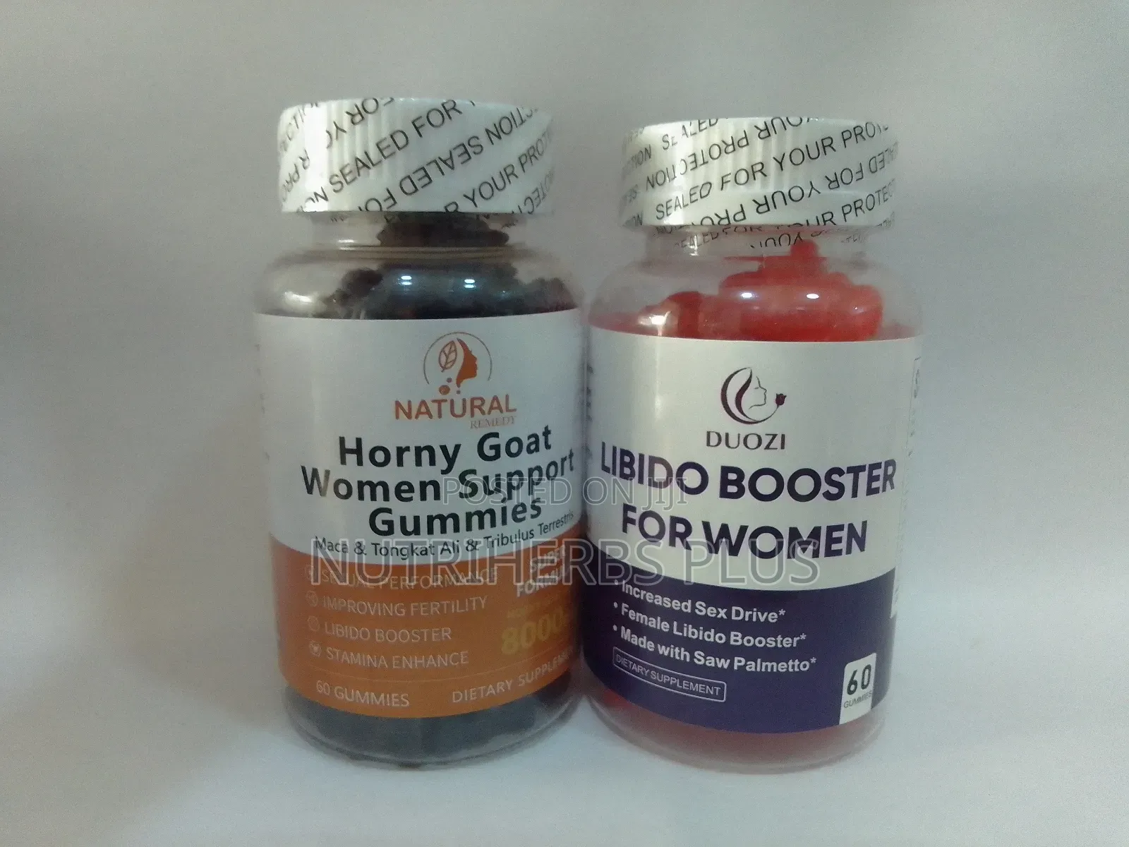 Libido Booster for Women + Horny Goat Women Support Gummies