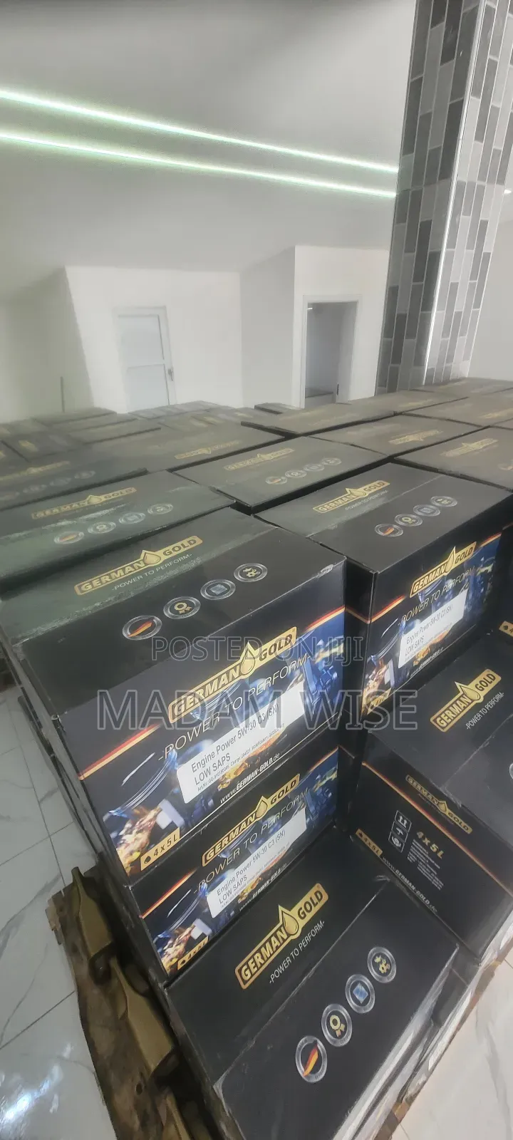 German Gold Engine Oil. The Latest And New Lubricant Oil. 4 Litres .