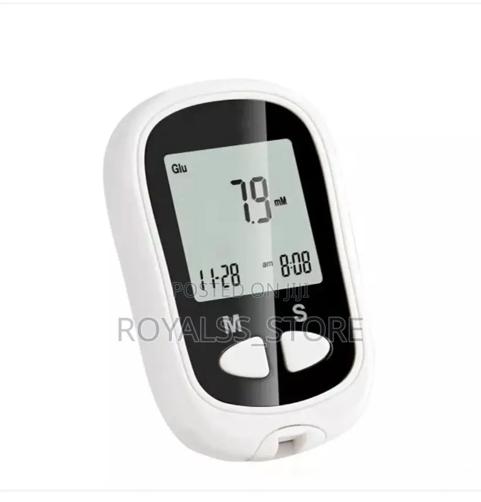Fast Accurate Blood Sugar Glucose Monitor Kit With Large Hd LCD Screen