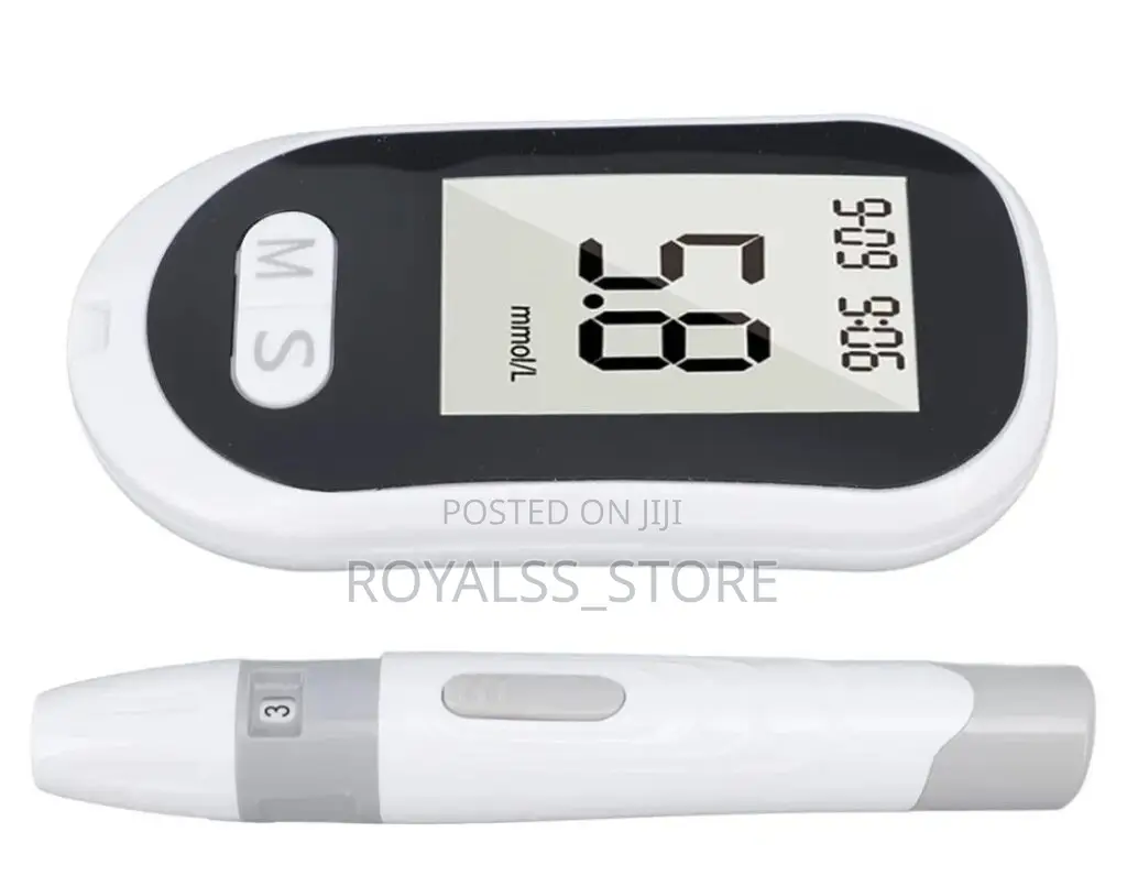 Fast Accurate Blood Sugar Glucose Monitor Kit With Large Hd LCD Screen
