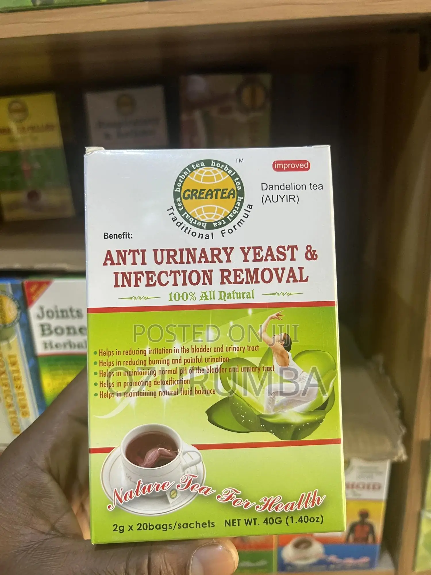 Anti Urinary Yeast Infection Removal Tea