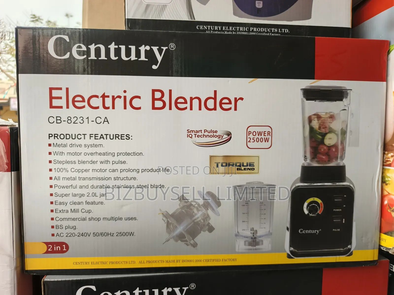 2in1 Century Electric Blender.