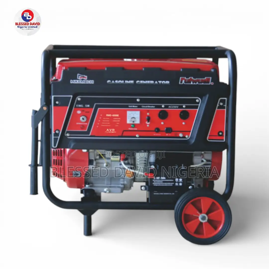 Maxmech Rwd-6500e 6.2kva Key Start Generator 100% Copper