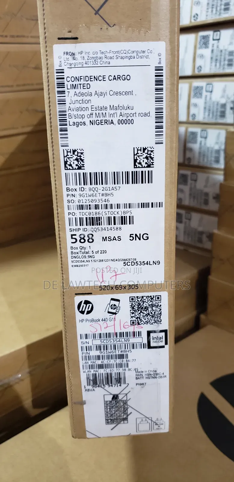 New Laptop HP ProBook 440 G10 8GB Intel Core Ultra 7 SSD 512GB