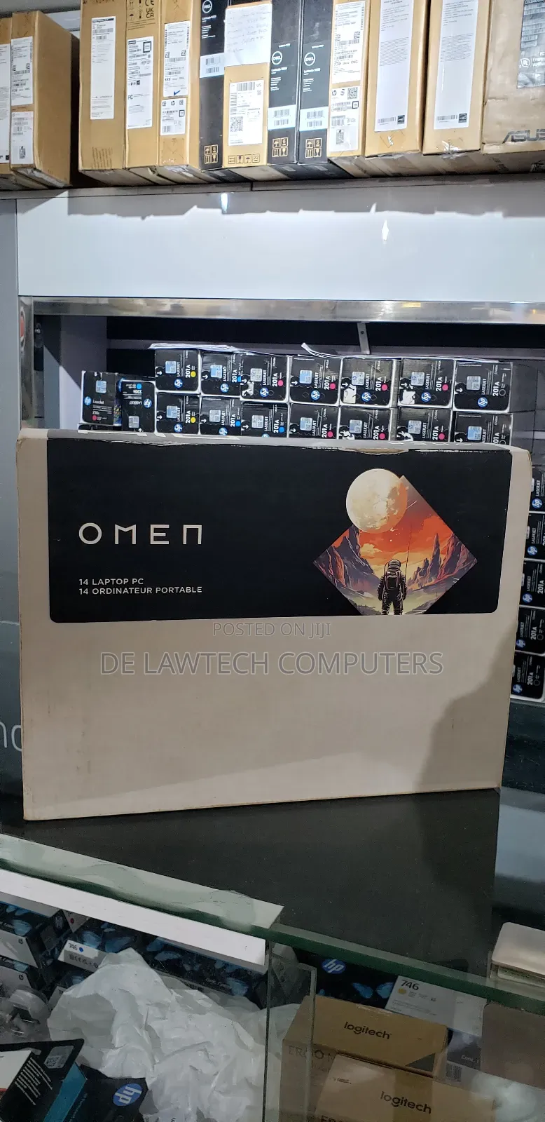 New Laptop HP Omen Transcend 14-fb0023dx 32GB Intel Core Ultra 9 SSD 2T
