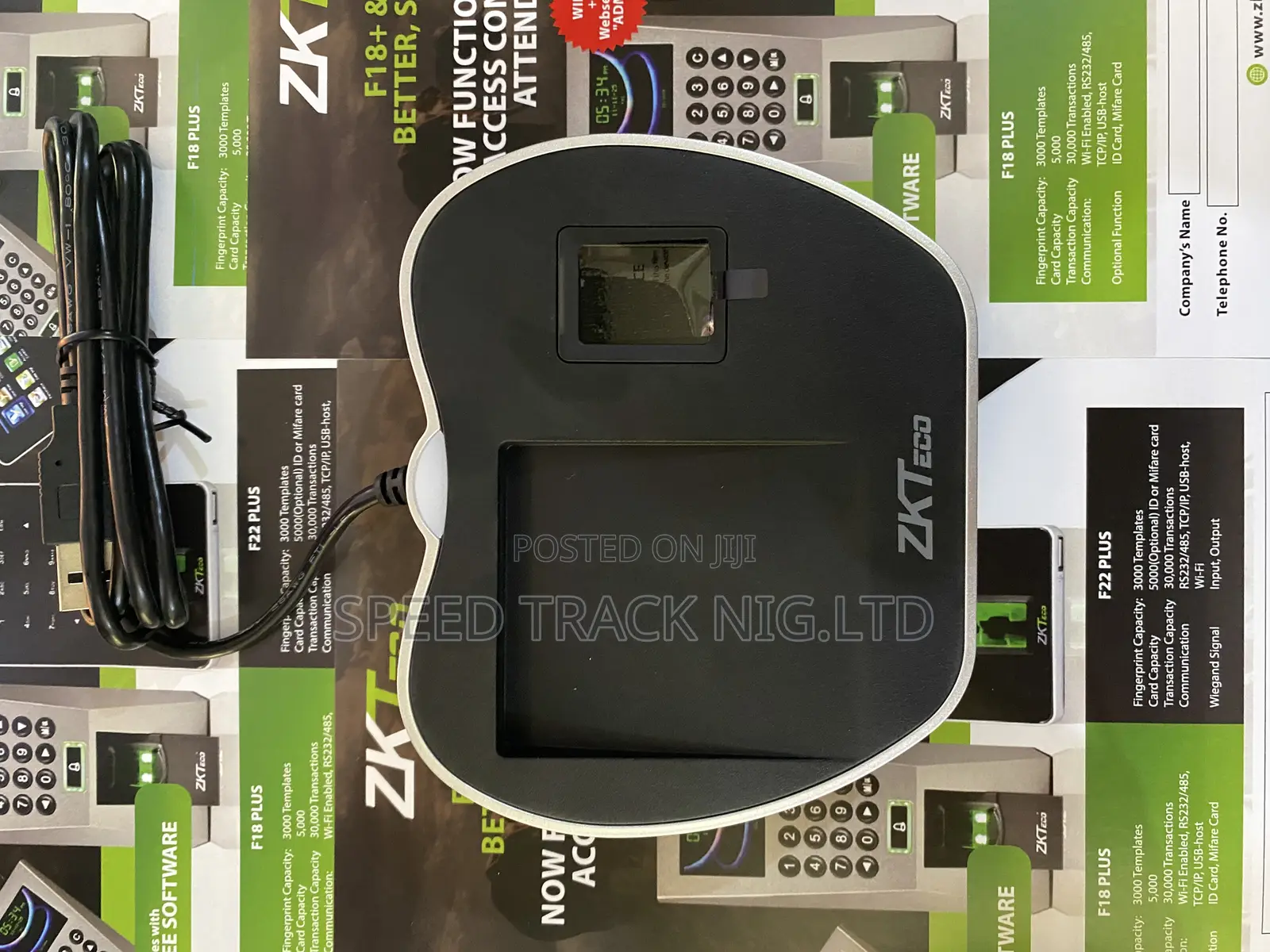 Zkteco Zk8500r Usb Fingerprint Reader (Id Enrollment Scanner)