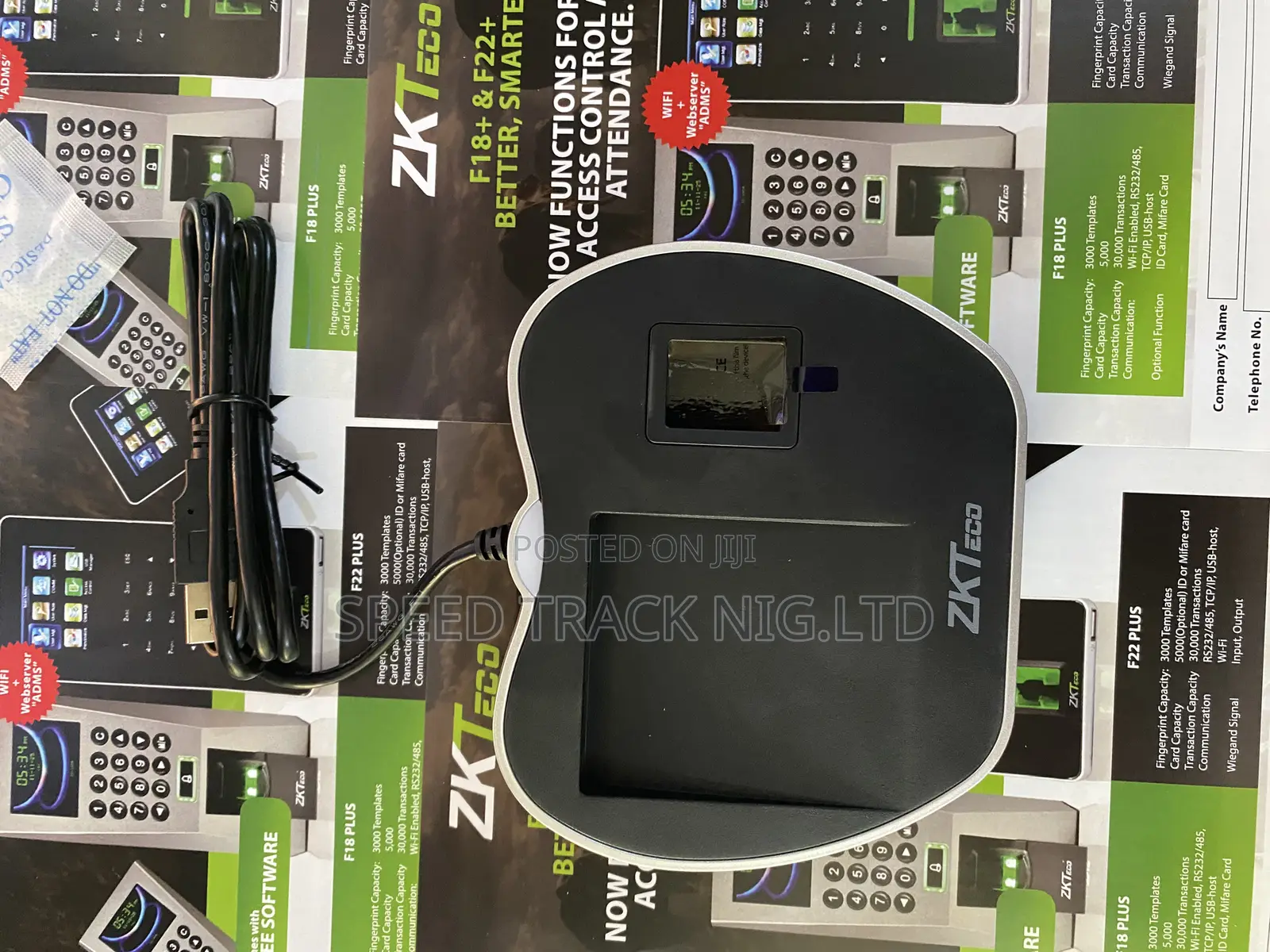 Zkteco Zk8500r Usb Fingerprint Reader (Id Enrollment Scanner)