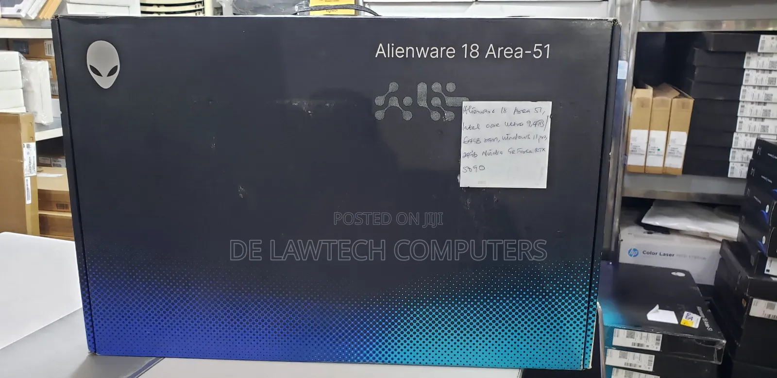 New Laptop Dell Alienware 18 Area-51 64GB Intel Core Ultra 9 SSD 4T
