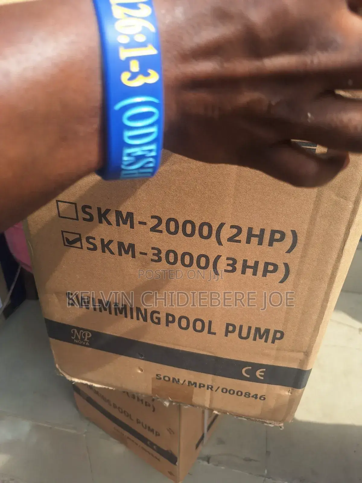 3hp Nova Swimming Pool Pump – 2" X 2" High-Flow Circulation Pump
